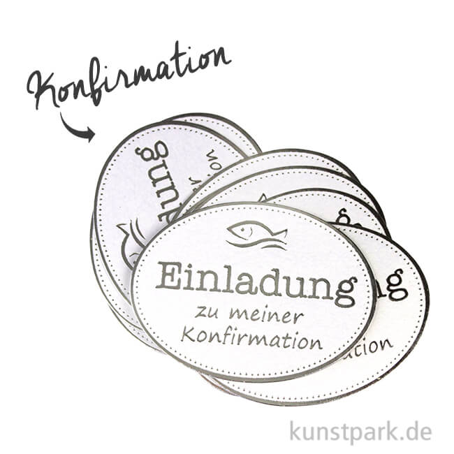 Artikelbild 1 des Artikels “Topper aus Karton Silber - Konfirmation “