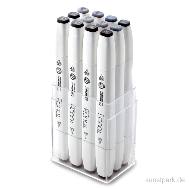 Artikelbild 1 des Artikels “TOUCH BRUSH Marker Set 12er - Blue Green Grey “