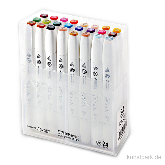 Artikelbild 1 des Artikels “TOUCH BRUSH Marker Set 24er - Ausgewählte Farben “