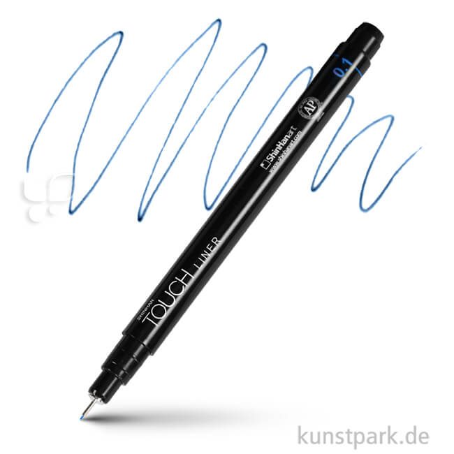 Artikelbild 1 des Artikels “TOUCH Liner Color 0,1 mm Einzelstift | Blau“
