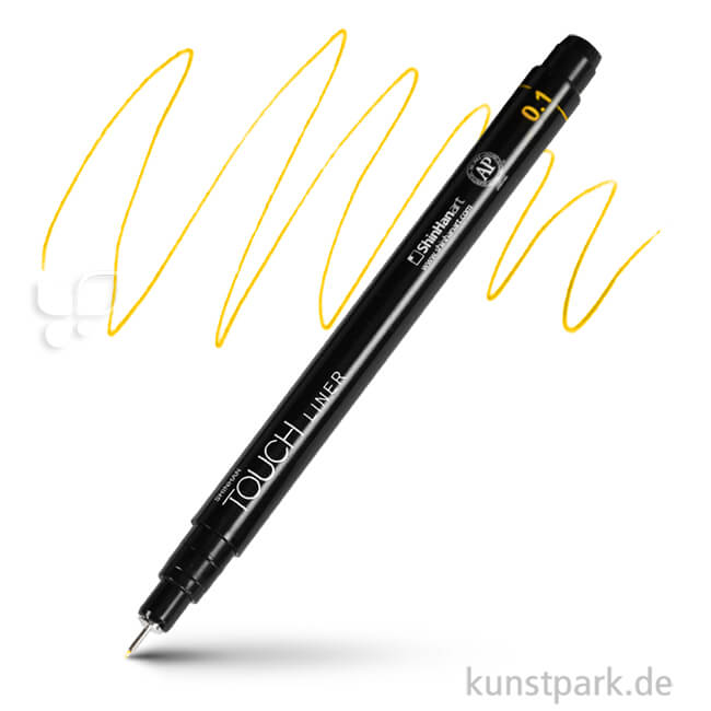 Artikelbild 1 des Artikels “TOUCH Liner Color 0,1 mm Einzelstift | Gelb“