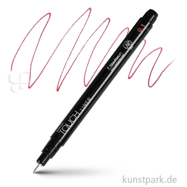 Artikelbild 1 des Artikels “TOUCH Liner Color 0,1 mm Einzelstift | Rot“
