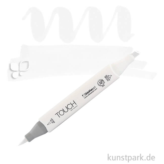 Artikelbild 1 des Artikels “TOUCH Twin Brush Marker Einzelfarbe | 0 - Colorless Blender“