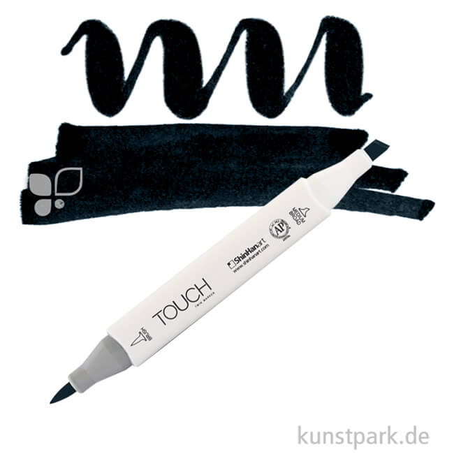 Artikelbild 1 des Artikels “TOUCH Twin Brush Marker Einzelfarbe | 120 - Black“