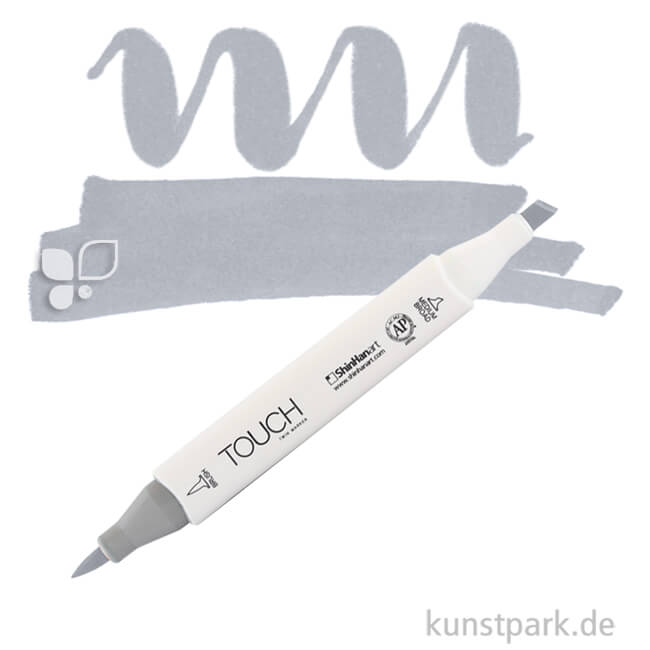 Artikelbild 1 des Artikels “TOUCH Twin Brush Marker Einzelfarbe | CG5 - Cool Grey“