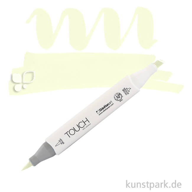 Artikelbild 1 des Artikels “TOUCH Twin Brush Marker Einzelfarbe | GY173 - Dim Green“