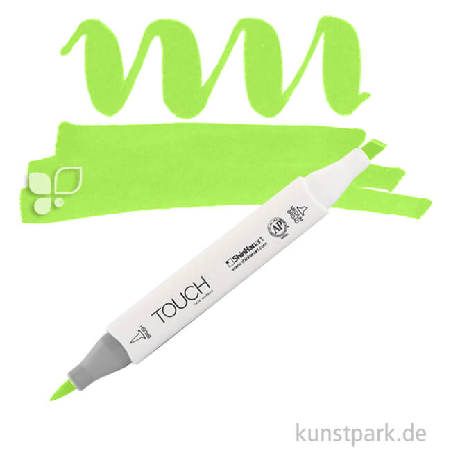 Artikelbild 1 des Artikels “TOUCH Twin Brush Marker Einzelfarbe | GY234 - Leaf Green“