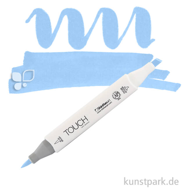 Artikelbild 1 des Artikels “TOUCH Twin Brush Marker Einzelfarbe | PB183 - Phthalo Blue“