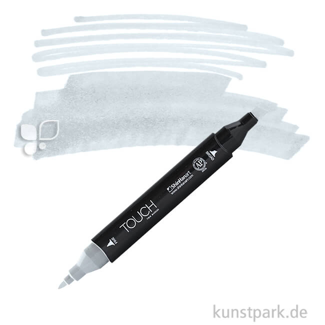 Artikelbild 1 des Artikels “TOUCH Twin Marker Einzelfarbe | BG1 - Blue Grey“