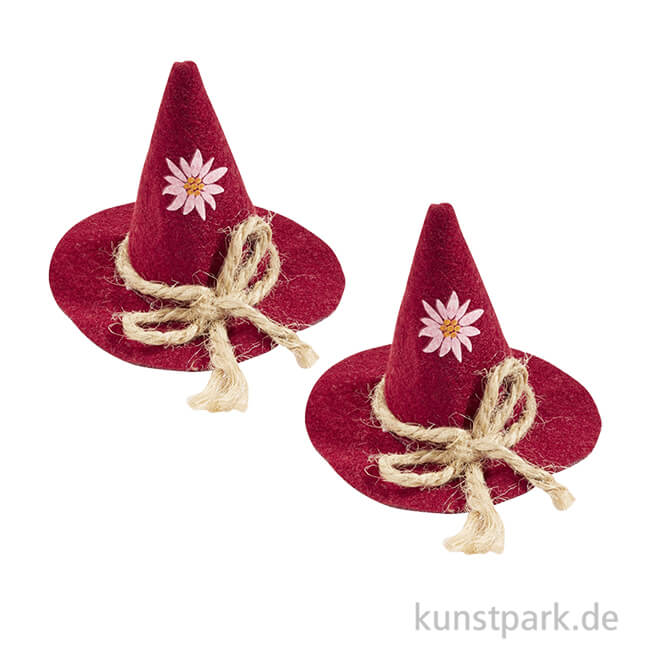 Artikelbild 1 des Artikels “Mini Trachten-Filzhut, 6 cm, 2 Stück “