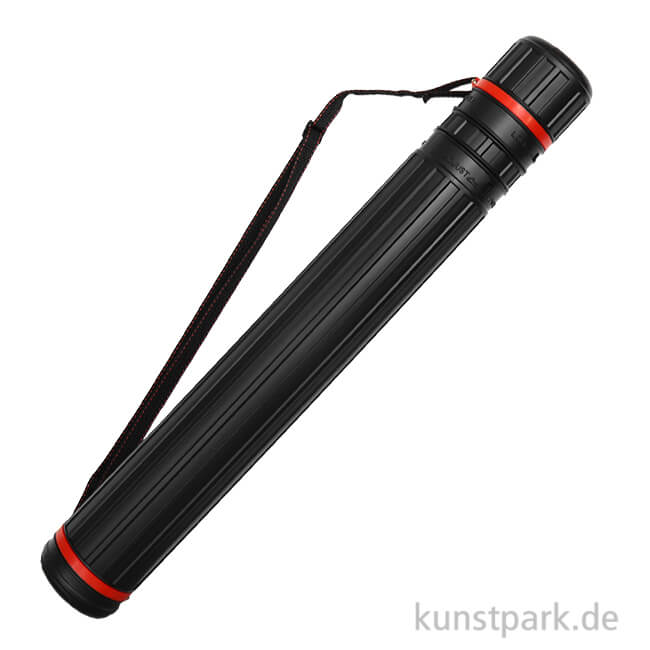 Artikelbild 1 des Artikels “Transportrolle aus schwarzem Kunststoff, 77 - 125 cm, ø 10,5 cm “