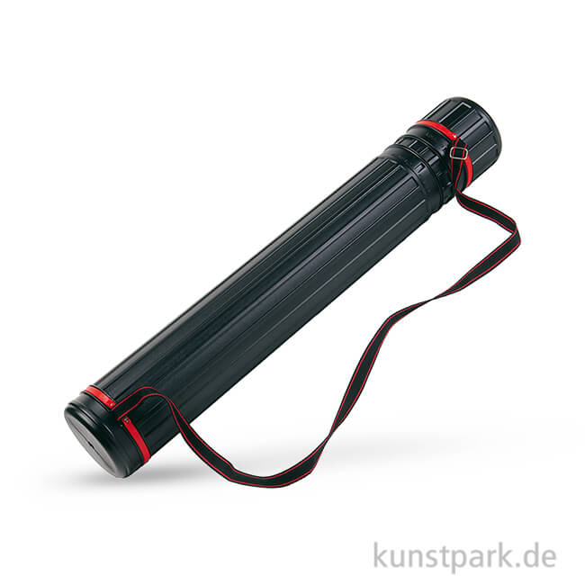 Artikelbild 1 des Artikels “Transportrolle aus schwarzem Kunststoff, 77 - 135 cm, ø 11,5 cm “