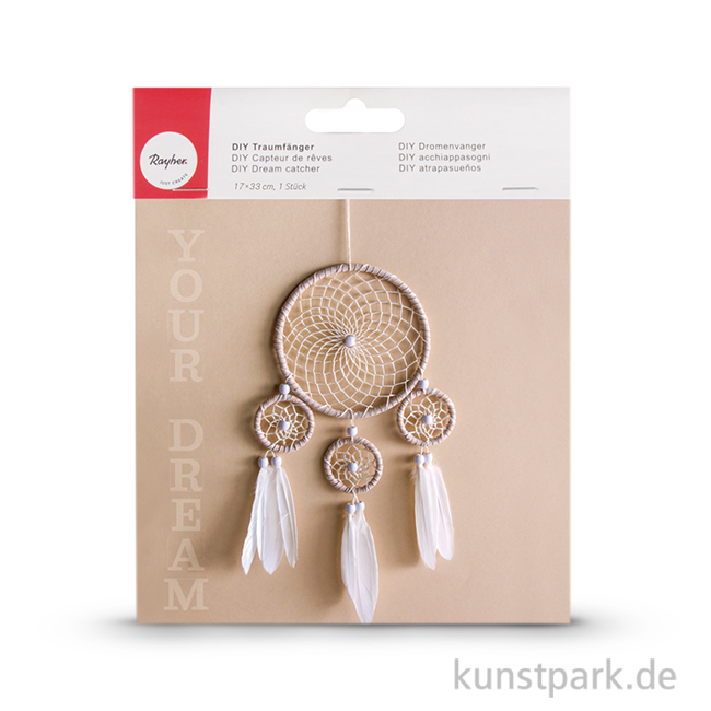 Artikelbild 1 des Artikels “Traumfänger Set - Beige-Braun, 17x33 cm “