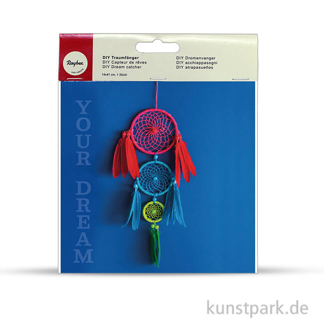 Artikelbild 1 des Artikels “Traumfänger Set bunt, 14x41 cm “
