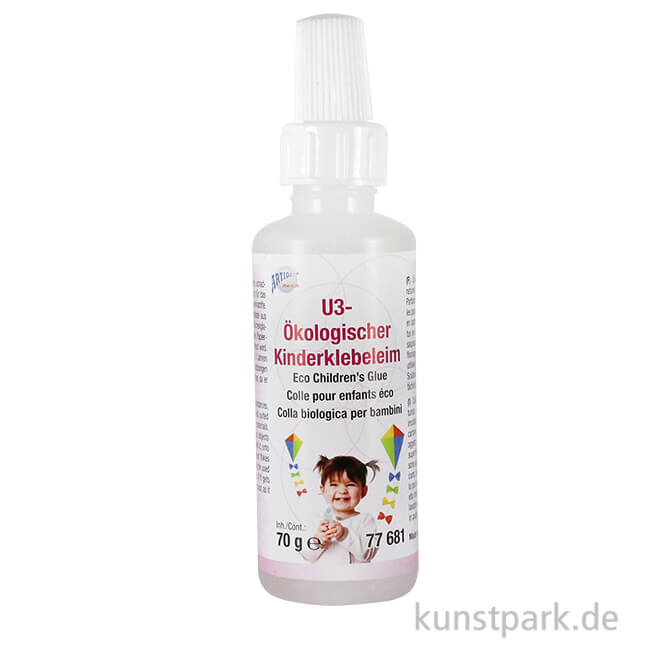 Artikelbild 1 des Artikels “U3 - Ökologischer Kinderklebeleim mit Gummistreichverschluss, 50 g “