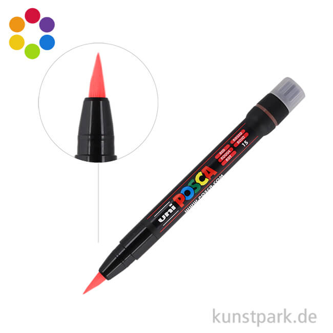 Artikelbild 1 des Artikels “POSCA Marker PCF-350 - Brush 0,1-10 mm “