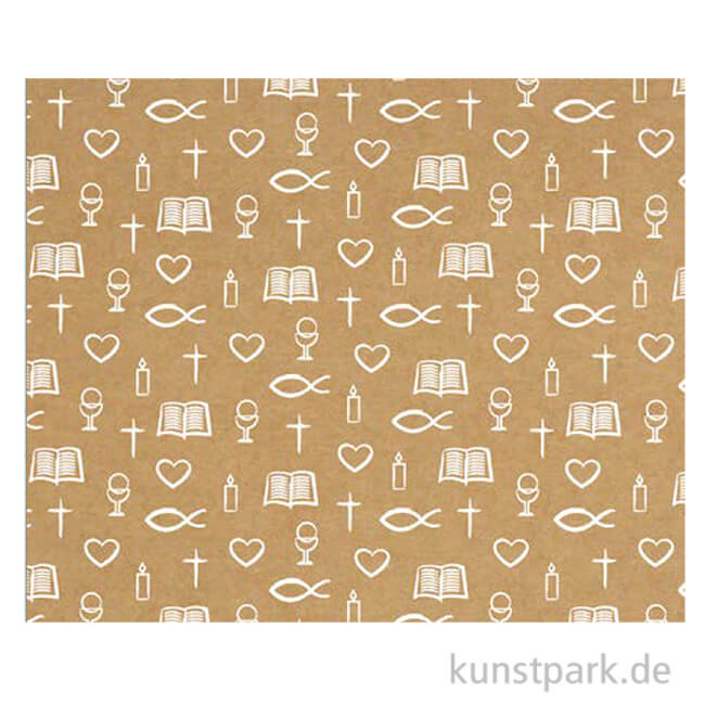 Artikelbild 1 des Artikels “Designkarton Young Spirit - Christliche Symbole, DIN A4, 5 Blatt “