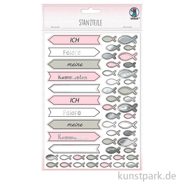 Artikelbild 1 des Artikels “Stanzteile - Meine Kommunion, Rosa, 312 Stück “