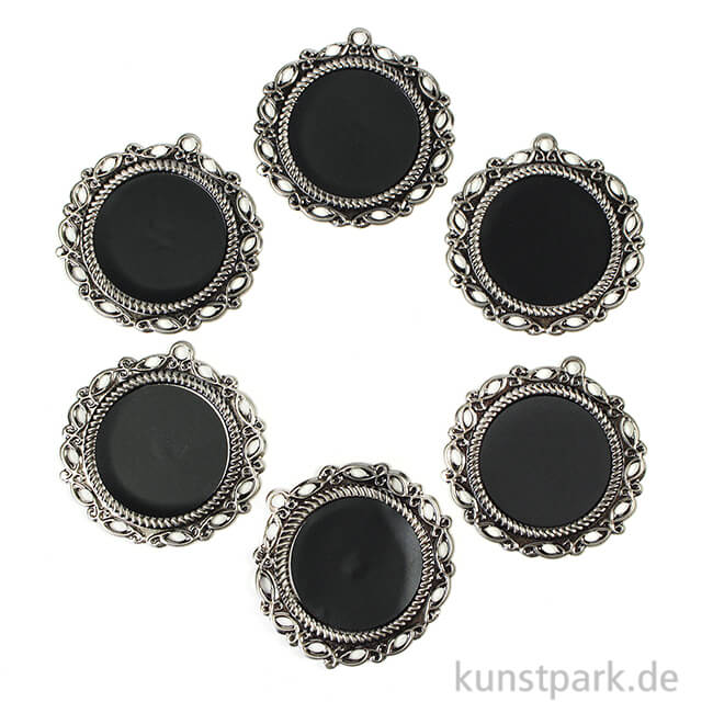 Artikelbild 1 des Artikels “Vintage Tafelfolien-Sticker mit Rahmen, 40 mm, 6 Stück “