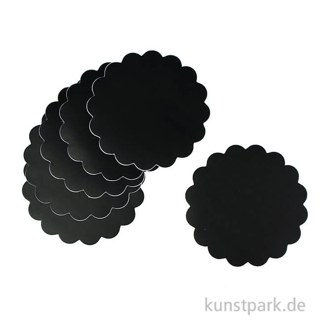 Artikelbild 1 des Artikels “Vintage Tafelfolien-Sticker rund, 12 Stück “