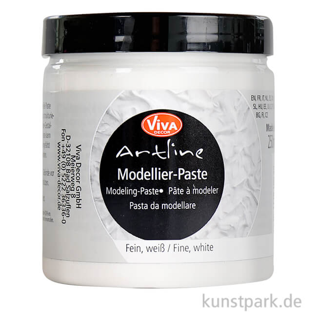 Artikelbild 1 des Artikels “Viva Decor Artline Modellier-Paste Fein - 250 ml Weiß “
