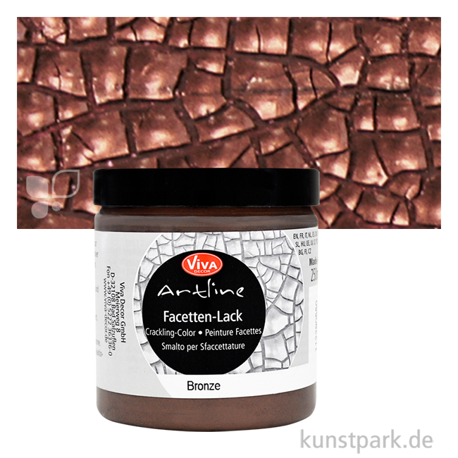 Artikelbild 1 des Artikels “Viva Decor Facettenlack 250 ml Einzelfarbe | Bronze“