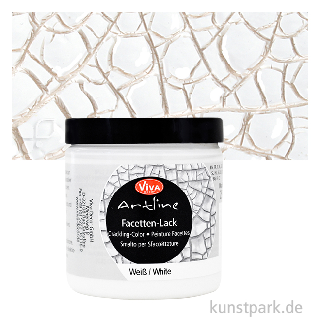Artikelbild 1 des Artikels “Viva Decor Facettenlack 250 ml Einzelfarbe | Weiß“