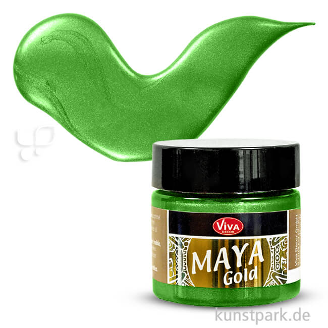 Artikelbild 1 des Artikels “Viva Decor Maya-Gold 45 ml | Apfelgrün“