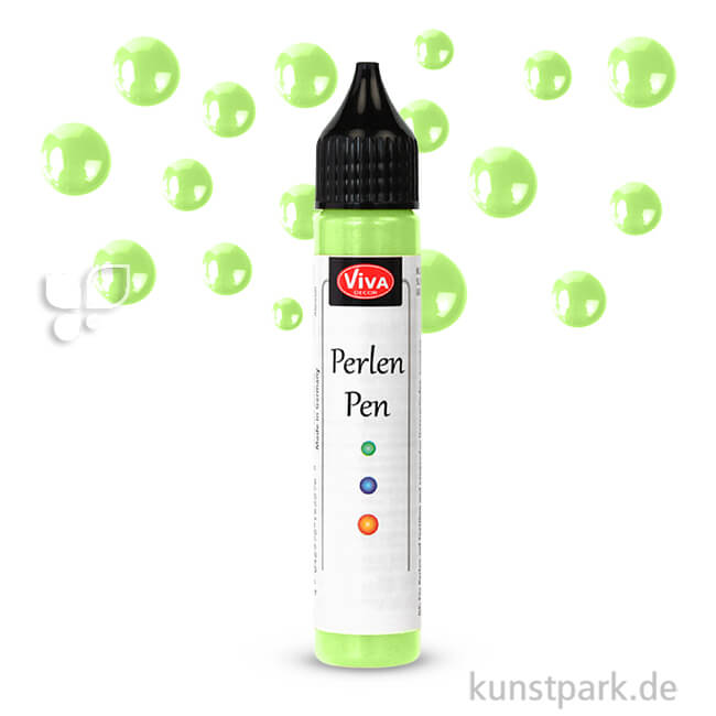 Artikelbild 1 des Artikels “Viva Decor Perlen-Pen 25 ml Einzelfarbe | Kiwi“
