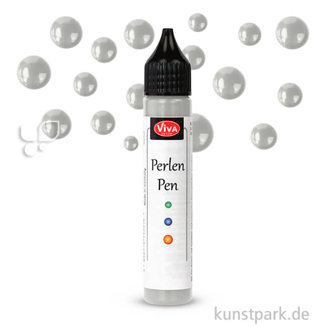 Artikelbild 1 des Artikels “Viva Decor Perlen-Pen 25 ml Einzelfarbe | Silber“