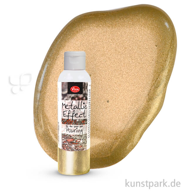 Artikelbild 1 des Artikels “Viva Decor Pouring Metallic Effect 120 ml Einzelfarbe | Gold“