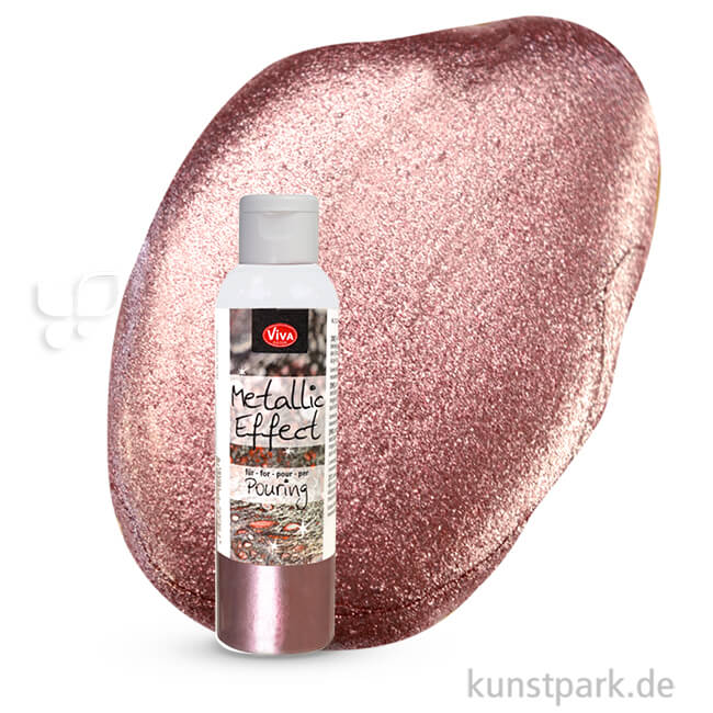 Artikelbild 1 des Artikels “Viva Decor Pouring Metallic Effect 120 ml Einzelfarbe | Rose-Gold“
