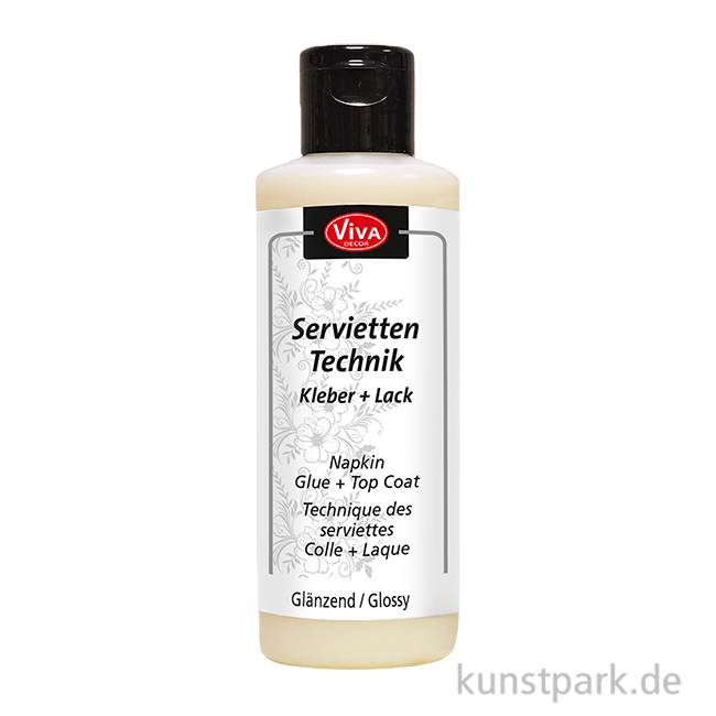 Artikelbild 1 des Artikels “Viva Decor Serviettentechnik Kleber + Lack 82 ml - glänzend “