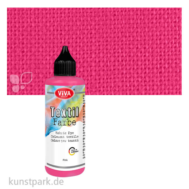 Artikelbild 1 des Artikels “Viva Decor Textil- und Batikfarbe, 90 ml Einzelfarbe | Pink“