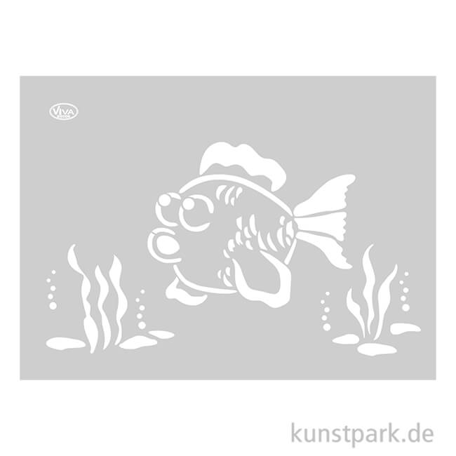 Artikelbild 1 des Artikels “Viva Decor Universal-Schablone DIN A3 - Fisch “