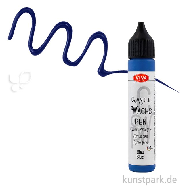 Artikelbild 1 des Artikels “Viva Decor Wachs-Pen 25 ml Einzelfarbe | Blau“