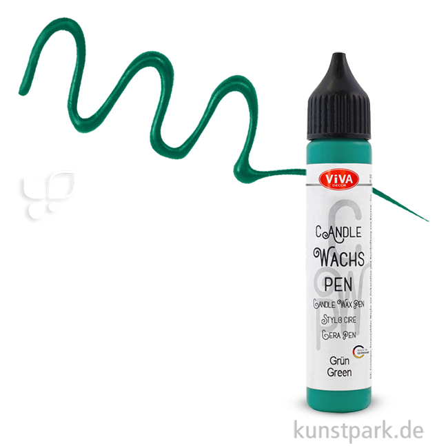 Artikelbild 1 des Artikels “Viva Decor Wachs-Pen 25 ml Einzelfarbe | Grün“