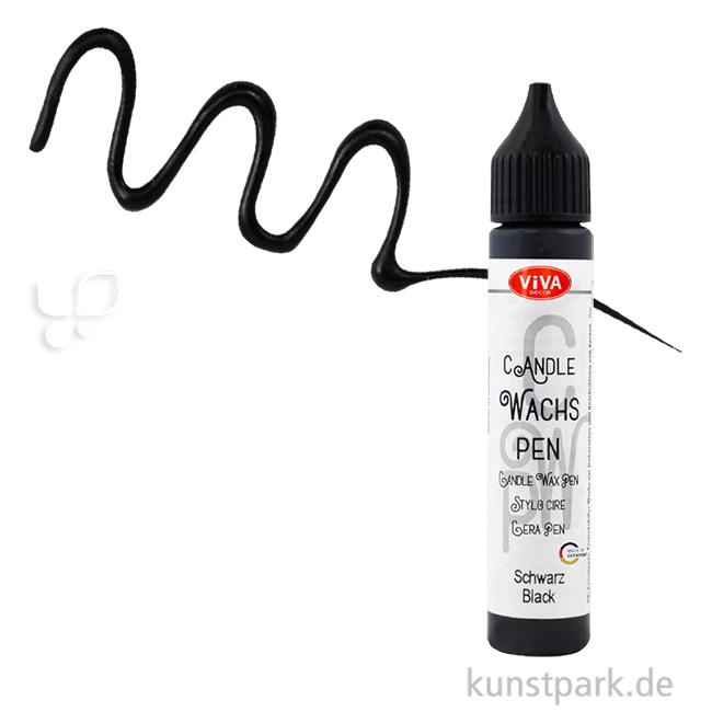 Artikelbild 1 des Artikels “Viva Decor Wachs-Pen 25 ml Einzelfarbe | Schwarz“