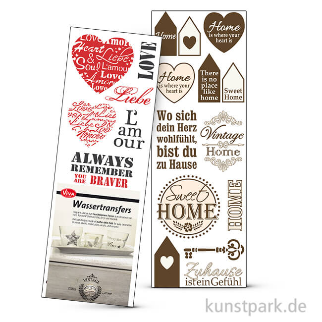 Artikelbild 1 des Artikels “Viva Decor Wassertransfers 2er Set - Sortierung Home “