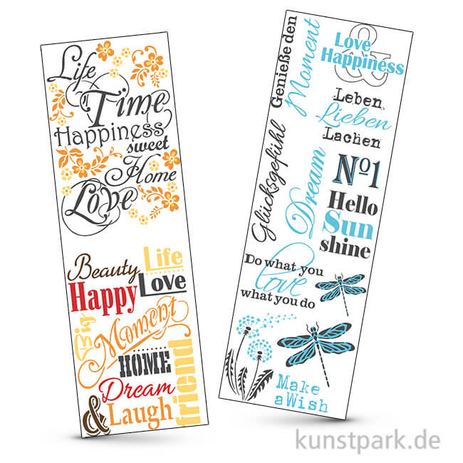 Artikelbild 1 des Artikels “Viva Decor Wassertransfers 2er Set - Sortierung Love “