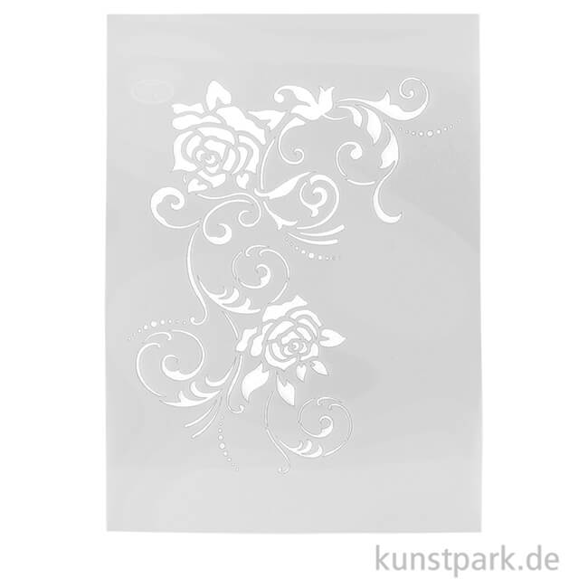Artikelbild 1 des Artikels “Viva Decor Universal-Schablone 20x25 cm - Filigrane Blüten “
