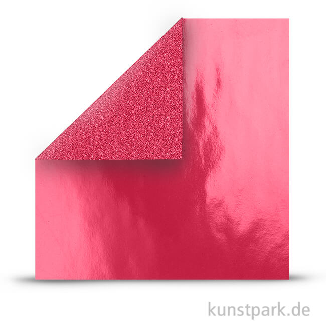 Artikelbild 1 des Artikels “Vivi Gade Designpapier mit Glitzer - Rot, 30,5x30,5 cm, 2 Blatt “
