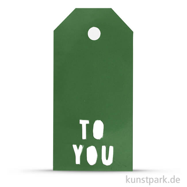 Artikelbild 1 des Artikels “Vivi Gade Geschenkanhänger - To You, 300g, 15 Stück 5x10 cm | Grün“