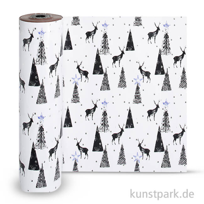 Artikelbild 1 des Artikels “Vivi Gade Geschenkpapier - Hirsch, Breite 50 cm, Länge 100 m “