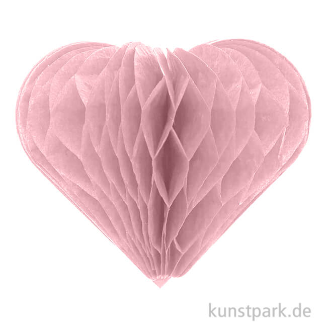Artikelbild 1 des Artikels “Wabenpapier Sticker - Herzen, Rosa “