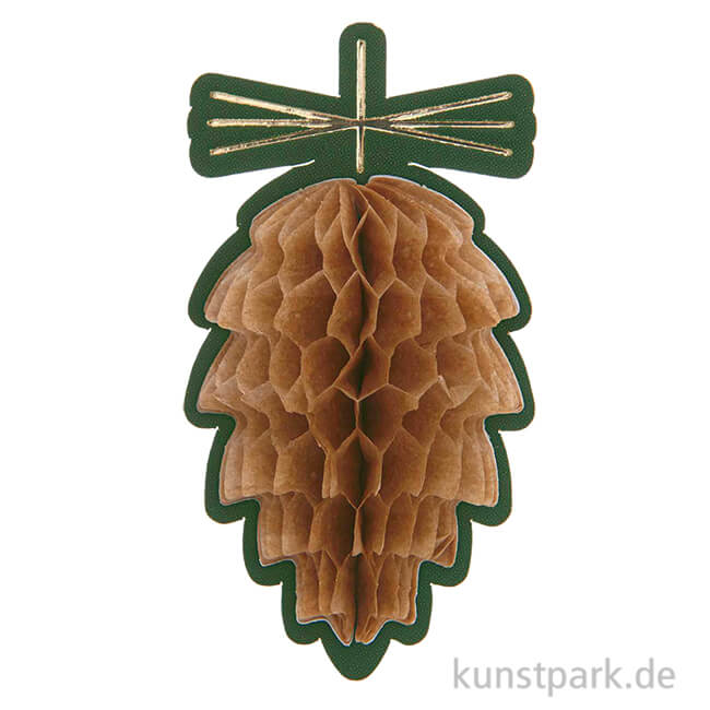 Artikelbild 1 des Artikels “Wabenpapier Sticker - Zapfen “