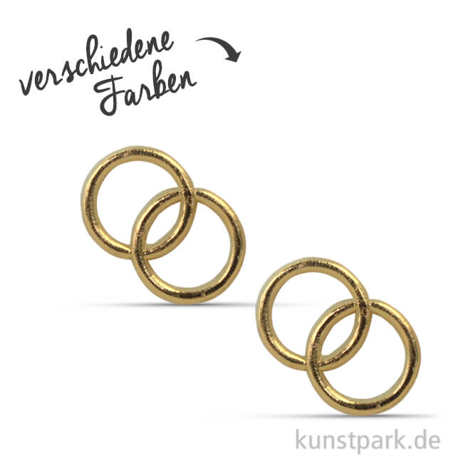 Artikelbild 1 des Artikels “Wachsmotiv - Eheringe, 2,5 cm, 2 Paar “