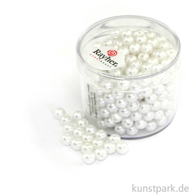 Artikelbild 1 des Artikels “Wachsperlen Weiß Weiss | 5 mm - 300 Stück“