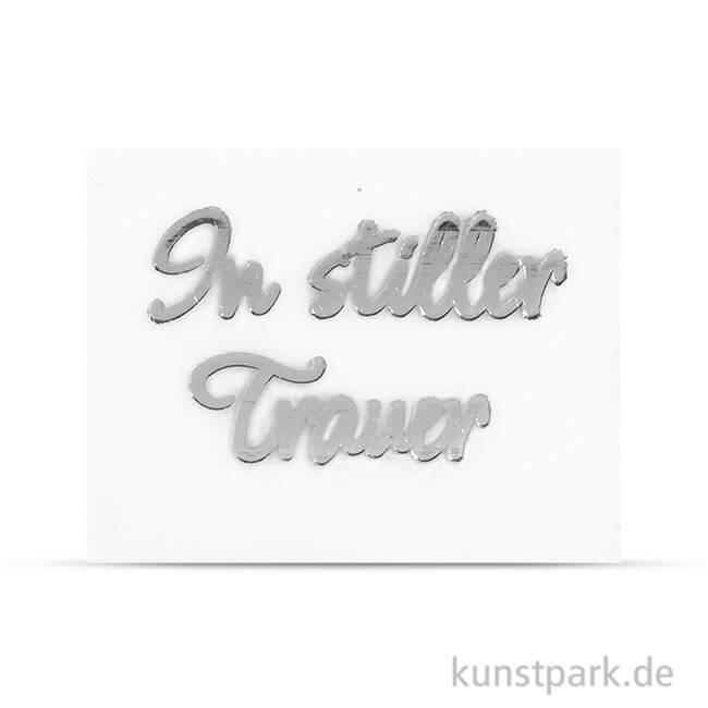 Artikelbild 1 des Artikels “Wachsschrift - In stiller Trauer, Silber, 1 Stück “