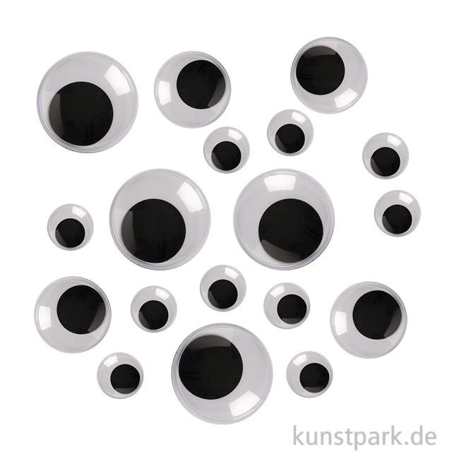 Artikelbild 1 des Artikels “Wackelaugen Set - BIG BOX MIX, selbstklebend, 200 Stück “